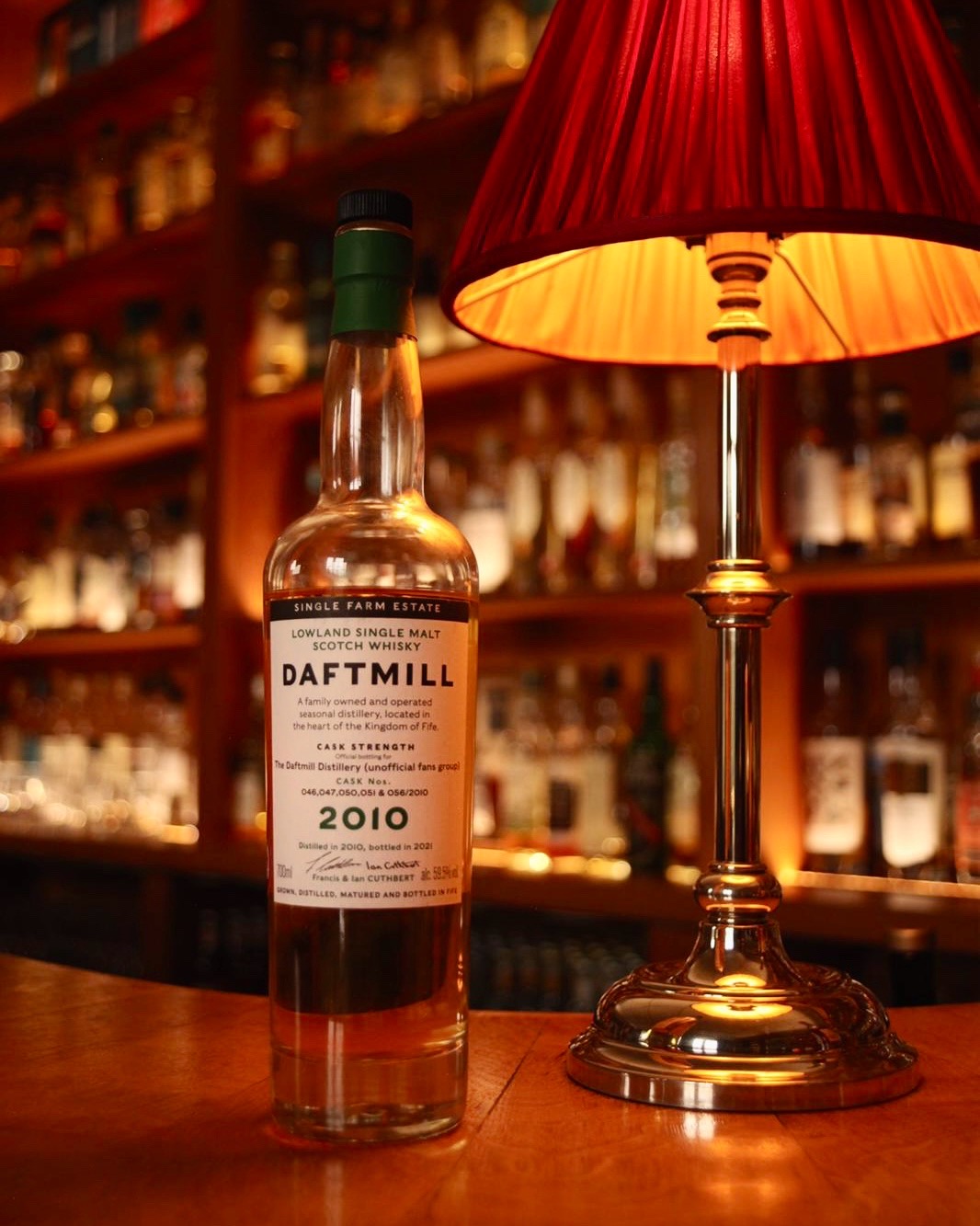 Daftmill is a very interesting distillery with much love in the whisky community, so much so that this is the first bottle behind the bar here at the Quaich. The distillery is a farm-to-bottle operation, meaning that the only produce is from the barley that they sow on their farm in Fife. Mid-Summer and Winter are the two times in the year that they produce whisky because farm work quiets down. Adding all this together, and considering the fact that they only produce 100 casks a year, this week is amber-gold dust! This release comes from 5 ex-bourbon casks, which give a lovely honey note, along with the typical floral note from Daftmill Distillery. - Calum Diack, Quaich Bar Manager