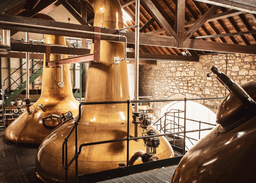 Distillery in Speyside in the heart of the whisky region